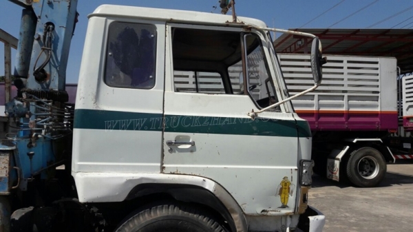 รถบรรทุกติดเครน HINO  เครนยี่ห้อ TADANO 195 แรงม้า ปีจดทะเบียน 2541