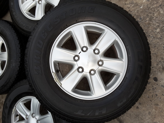 ล้อ isuzu ขอบ 16 พร้อมยาง 245 70 16 ปี 12 ชุดล่ะ 8500