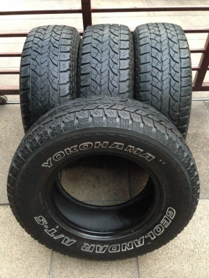 ยาง All Yokohama 245 70 16 ปี13 ดอกเต็ม พร้อมใช้งาน ราคาไม่แพง
