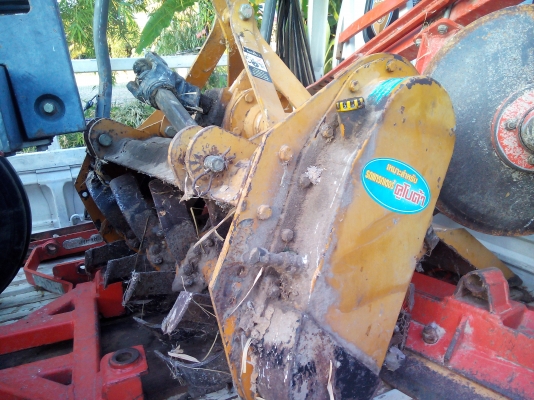 นางฟ้ามาแล้วครับโลตารี่Kubota เจริญชัย 80ซม.เข้าล่องอ้อยสภาพใหม่ยังไม่ได้ล้างพร้อมเพลาปั่น