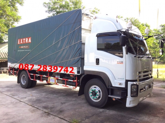 ขายรถบรรทุก 6 ล้อ กระบะรั้ว ISUZU 240 แรงม้า
