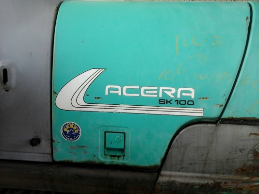 KOBELCO SK100 MACK5 SUPPER เก่านอกใช้งาน2940ช.ม สวยมาก