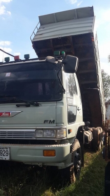 ขาย10ล้อแม่เดี่ยวดัมพ์3มิตร HINO FM3M 240 แชชซีสวยเครื่องดี เอกสารเล่มทะเบียนพร้อมโอน