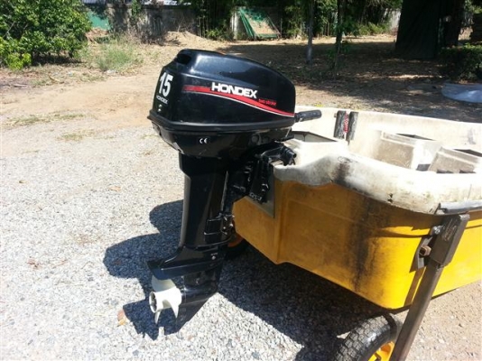 ขายเครื่องเรือหางสั้นHONDEX 15HP