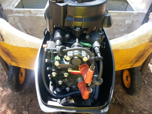 ขายเครื่องเรือหางสั้นHONDEX 15HP