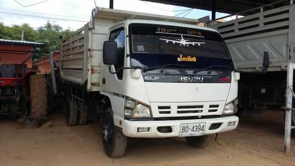 ขายรถบรรทุก 6 ล้อดัมพ์ ISUZU NQR 175 แรงม้าปี 2551 ราคา 650000