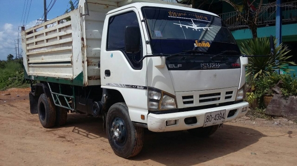 ขายรถบรรทุก 6 ล้อดัมพ์ ISUZU NQR 175 แรงม้าปี 2551 ราคา 650000