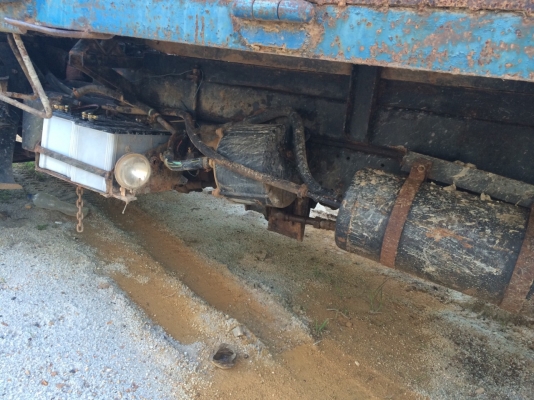 6ล้อดั้ม 110แรง ISUZU NPR59LU-7102057 เครื่องสวย 4BE1-750131..เฟืองท้ายใหญ่ Fหน้า Fหลัง..