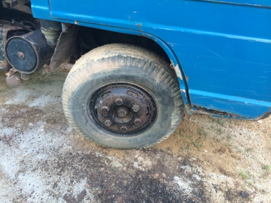 6ล้อดั้ม 110แรง ISUZU NPR59LU-7102057 เครื่องสวย 4BE1-750131..เฟืองท้ายใหญ่ Fหน้า Fหลัง..