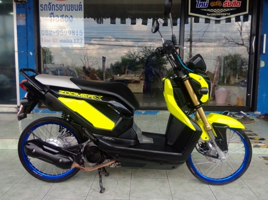 Zoomer X ใหม่ล่าสุด รถปี58 รถ6เดือน หัวฉีดประหยัดน้ำมัน Zoomer X ใหม่ล่าสุด รถปี58 รถ6เดือน หัวฉีดประหยัดน้ำมัน