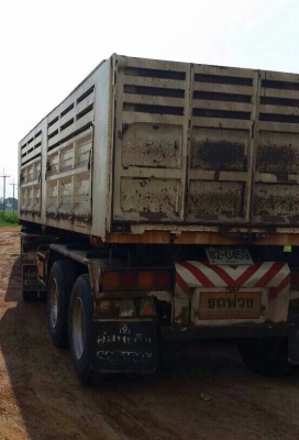 สิบล้อ ฮีโน่ 344ปี55 ซีรี500 ดั้ม-แม่&amp;ลูก3คาน สภาพดีสวยบางเดิมๆไม่มีชน ทะเบียนพร้อมโอน