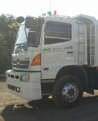 สิบล้อ ฮีโน่ 344ปี55 ซีรี500 ดั้ม-แม่&amp;ลูก3คาน สภาพดีสวยบางเดิมๆไม่มีชน ทะเบียนพร้อมโอน