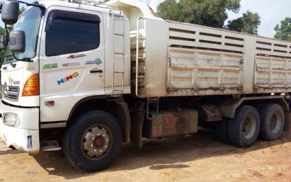 สิบล้อ ฮีโน่ 344ปี55 ซีรี500 ดั้ม-แม่&amp;ลูก3คาน สภาพดีสวยบางเดิมๆไม่มีชน ทะเบียนพร้อมโอน