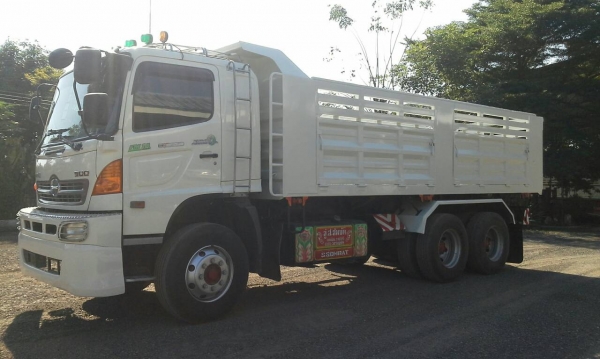 สิบล้อ ฮีโน่ 344ปี55 ซีรี500 ดั้ม-แม่&amp;ลูก3คาน สภาพดีสวยบางเดิมๆไม่มีชน ทะเบียนพร้อมโอน