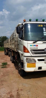 สิบล้อ ฮีโน่ 344ปี55 ซีรี500 ดั้ม-แม่&amp;ลูก3คาน สภาพดีสวยบางเดิมๆไม่มีชน ทะเบียนพร้อมโอน