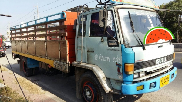 หกล้อ อีซูซึ FTR11L165ห้างแท้ ยาง900 ช่วงยาว 6.50ม สภาพดีหัวบางเดิมพร้อมใช้ ทะเบียนพร้อมโน