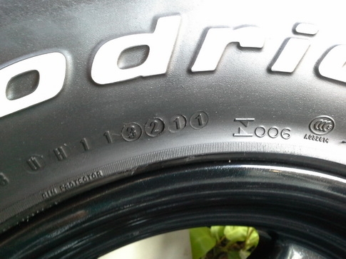 Max + BF All USA. 265/75/16 ปลายปี11สวยๆ 1ชุด