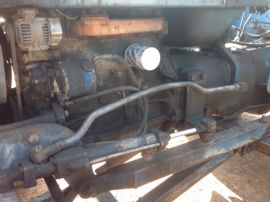 แทรกเตอร์ฟอร์ด 6600 เครื่องเกียร์เฟืองท้ายดี มีผานดันหน้าและผานหลัง7ใบ