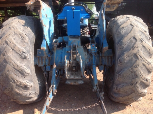 แทรกเตอร์ฟอร์ด 6600 เครื่องเกียร์เฟืองท้ายดี มีผานดันหน้าและผานหลัง7ใบ