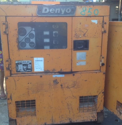 ขายเครื่องปั่นไฟสภาพดี มือสองจากญี่ปุ่น พร้อมใช้งาน