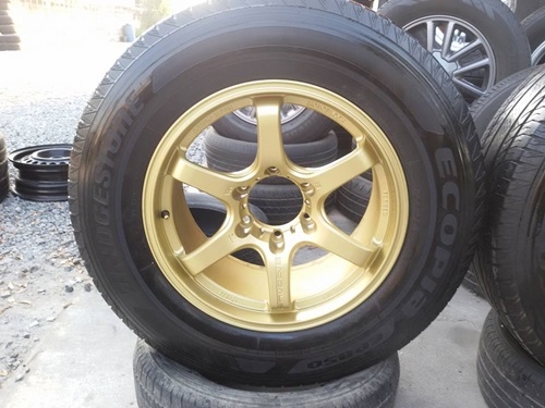 ขายล้อแม็ก Prodriue 17 6รู หน้า9 ET30 พร้อมยาง 4 ล้อ