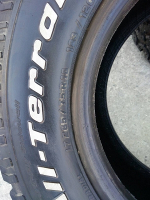 ยางBF265 75 R16 ปี 14