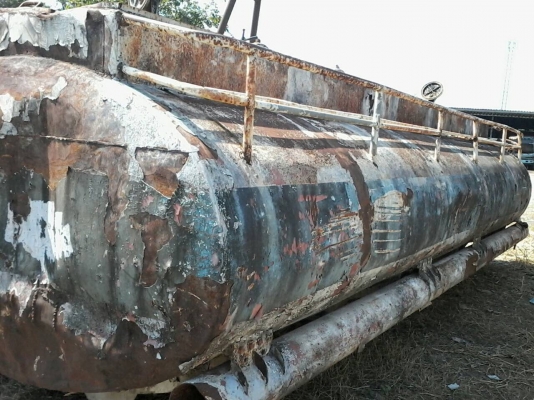 ถังน้ำรถบรรทุก 10ล้อ 16,000 ลิตร