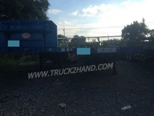 หางพื้นเรียบ 3 เพลาแท้ ของ RCK มี 3 หาง เป็นหางใหม่ปี 2558