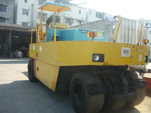 รถบด 7 ล้อยาง Sakai T2 รถนอกนำเข้าจากญี่ปุ่น สภาพเนี๊ยบ เดิมๆ