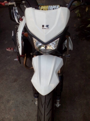 Kawasaki KSR สตาร์ทมือ ปี 56 เครื่องดีเดิมๆ สภาพภายนอกสวย แต่งตามรูป เล่มพร้อมชุดโอน