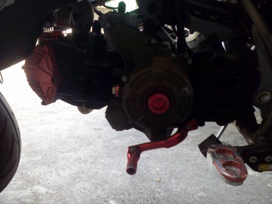 Kawasaki KSR สตาร์ทมือ ปี 56 เครื่องดีเดิมๆ สภาพภายนอกสวย แต่งตามรูป เล่มพร้อมชุดโอน