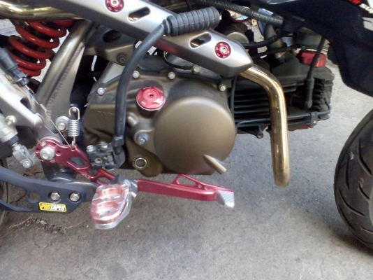 Kawasaki KSR สตาร์ทมือ ปี 56 เครื่องดีเดิมๆ สภาพภายนอกสวย แต่งตามรูป เล่มพร้อมชุดโอน