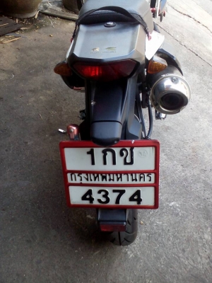 Kawasaki KSR สตาร์ทมือ ปี 56 เครื่องดีเดิมๆ สภาพภายนอกสวย แต่งตามรูป เล่มพร้อมชุดโอน