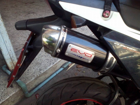 Kawasaki KSR สตาร์ทมือ ปี 56 เครื่องดีเดิมๆ สภาพภายนอกสวย แต่งตามรูป เล่มพร้อมชุดโอน