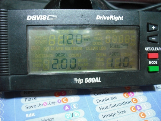 หน้าจอตัวบันทึกการขับรถ หน้าจอตัวบันทึกการขับรถ