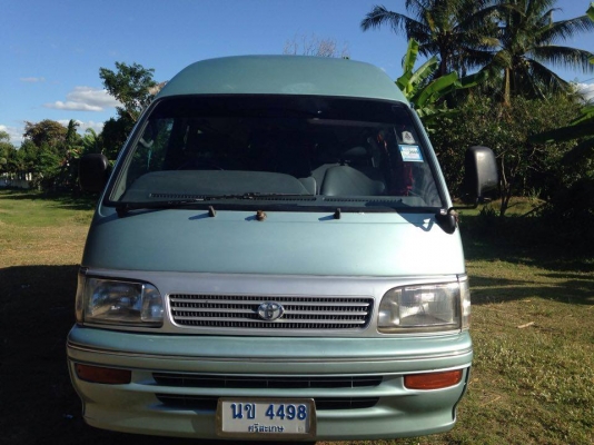 ขายถูกรถตู้โตโยต้าหัวจรวจหลังคาสูงช่วงยาวปี 96