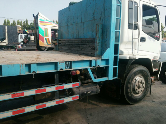 ขายรถพ่วงพื้นเรียบ 18 ล้อ แม่-ลูก ISUZU 270 ปี.47 รถสวย ราคา.1300000 ต่อรอง