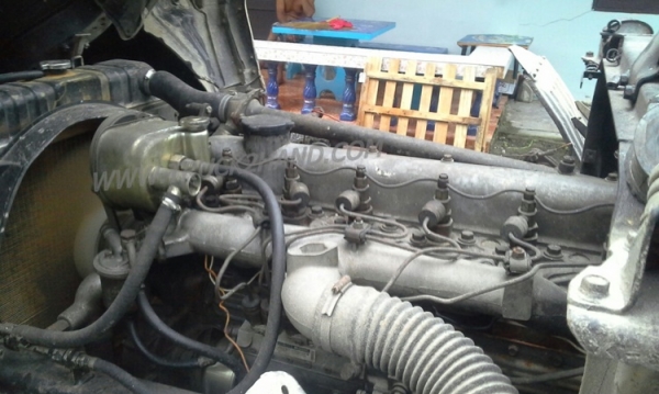 รถบรรทุก 6 ล้อดัมพ์ MITSUBISHI FUSO 150 แรงม้า  กระบะยาว 4 เมตร