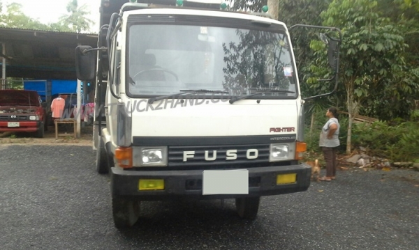 รถบรรทุก 6 ล้อดัมพ์ MITSUBISHI FUSO 150 แรงม้า  กระบะยาว 4 เมตร