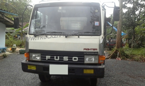 รถบรรทุก 6 ล้อดัมพ์ MITSUBISHI FUSO 150 แรงม้า  กระบะยาว 4 เมตร