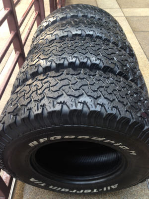 ยาง All BF Goodrich 31 10.5 R15 พร้อมใช้งาน ราคาไม่แพง