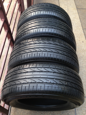 ยาง Bridgestone 265 60 18 ดอกเต็ม ไม่มีปะ ใช้กันยาว ราคาไม่แพง