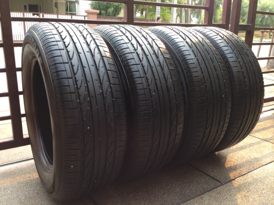 ยาง Bridgestone 265 60 18 ดอกเต็ม ไม่มีปะ ใช้กันยาว ราคาไม่แพง