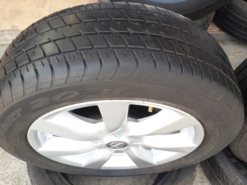 ขายล้อแม็กNISSAN ALMERA VL รุ่นTOP ยางปี13  4 ล้อ