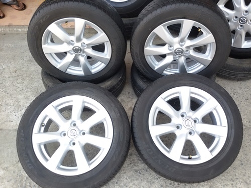 ขายล้อแม็กNISSAN ALMERA VL รุ่นTOP ยางปี13  4 ล้อ