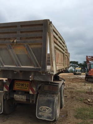 หางพ่วงโรเบรท สามมิตรดั้ม แบบสองเพลา