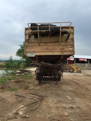 หางพ่วงโรเบรท สามมิตรดั้ม แบบสองเพลา