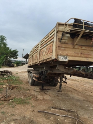 หางพ่วงโรเบรท สามมิตรดั้ม แบบสองเพลา