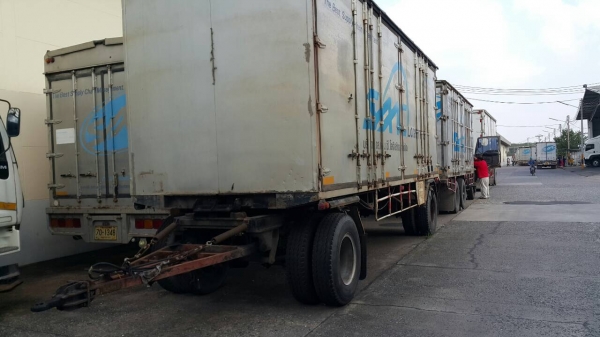 ขาย10ล้อ2เพลาเดก้าfvz195แรงแม่+ลูกพ่วงตู้10บาน ราคา 850,000