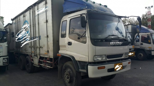 ขาย10ล้อ2เพลาเดก้าfvz195แรงแม่+ลูกพ่วงตู้10บาน ราคา 850,000